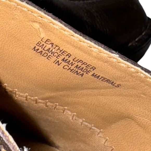 Bølo Brown Leather Buckle Clogs Size 7 EU 38 Slip-On Comfort Mule Sandals - Picture 8 of 9